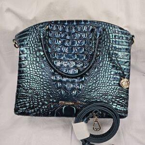 NWT BRAHMIN Metallic blue Melbourne Collection by BRAHMIN,